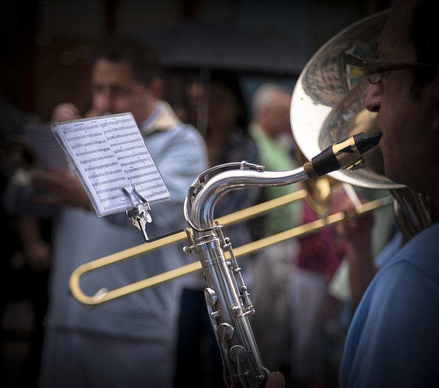 Tenor Saxophone at Taste of Spain Photograph by Maj Seda