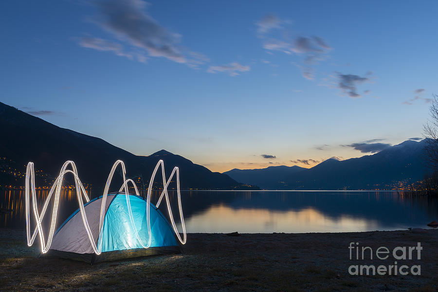 Tent Photograph by Mats Silvan