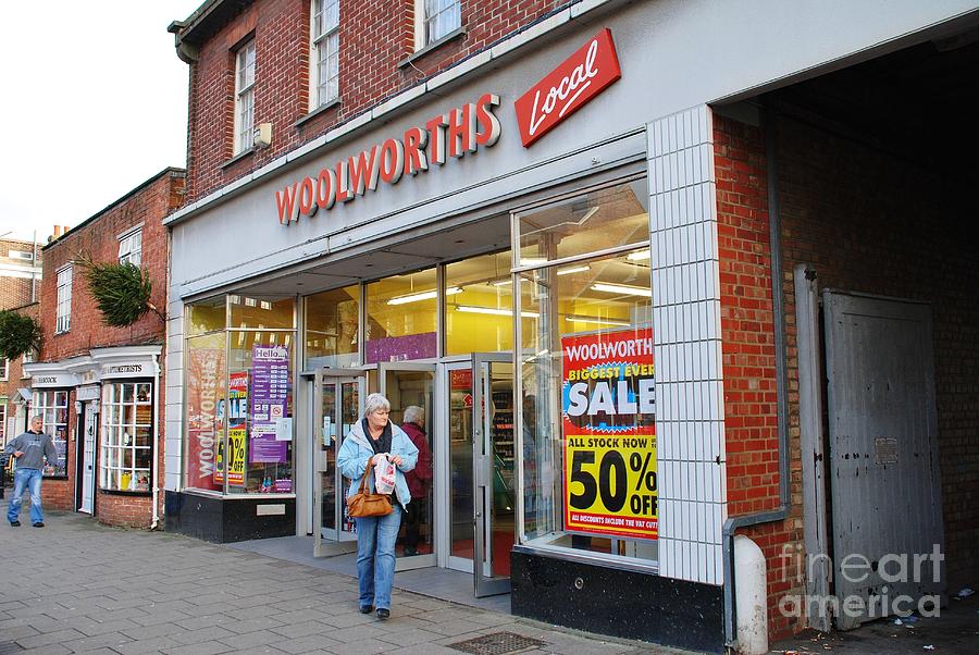 Tenterden Woolworths store Photograph by David Fowler