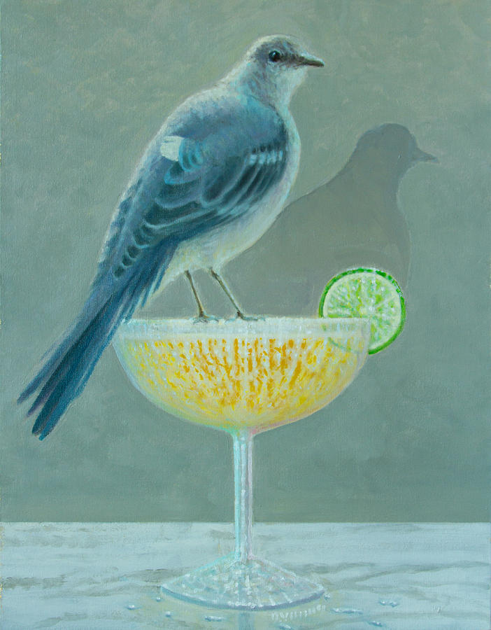 Claude Monet Painting - Tequila Mockingbird by Don Young
