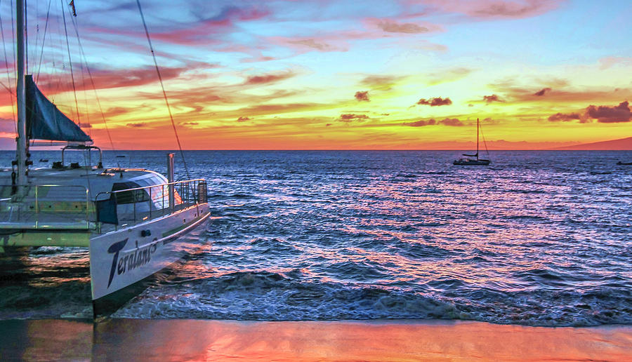 Hawaii Photograph - Teralani Sunset by Robert Aycock Hawaii Photograph - Teralani Sunset by Robert Aycock