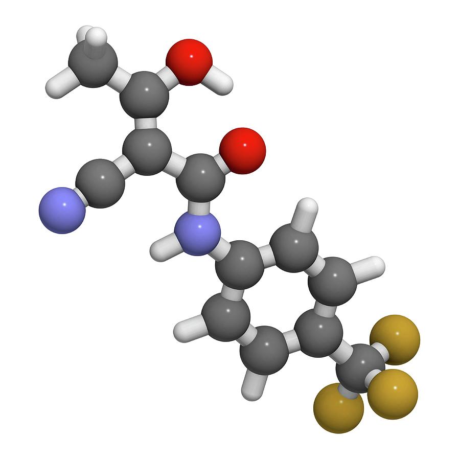 Teriflunomide Multiple Sclerosis Drug Photograph by Molekuul/science ...