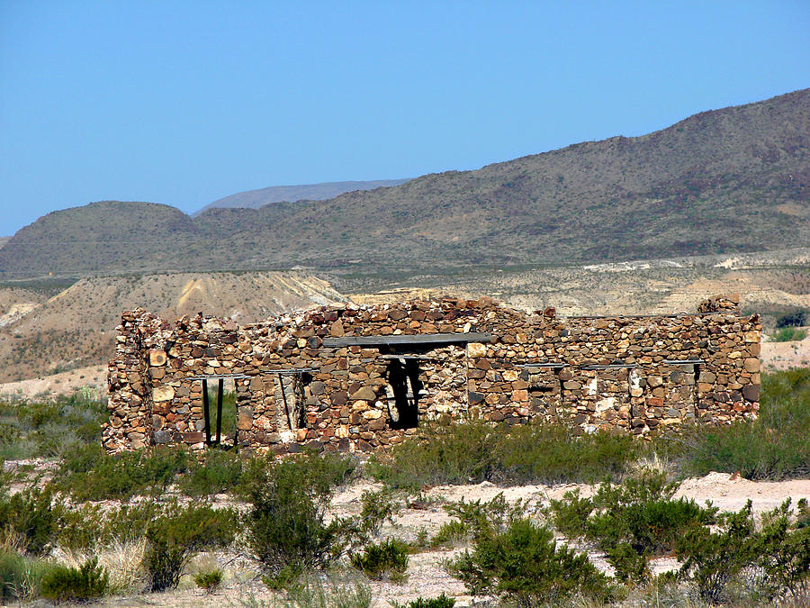 Terlingua Texas Ghost Town 1 Photograph by Linda Cox
