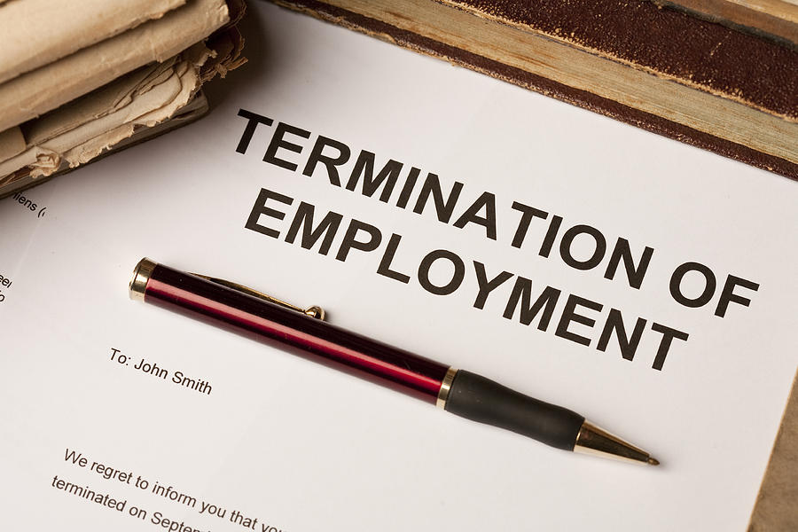 Termination of employment contract Photograph by Aluxum Termination of employment contract Photograph by Aluxum