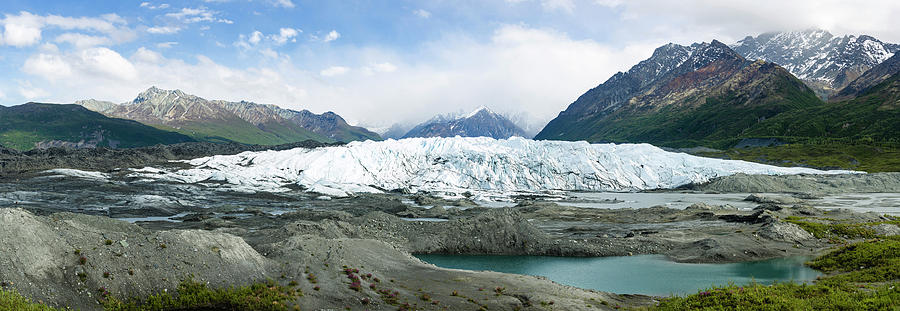 Terminus Of Matanuska Glacier Photograph by Panoramic Images