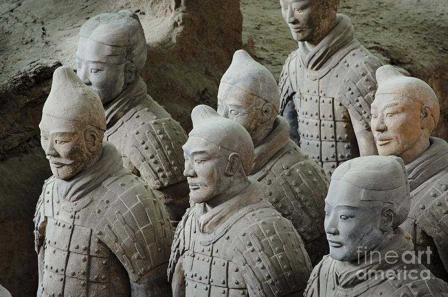 Terracotta Warriors, China Photograph by John Shaw