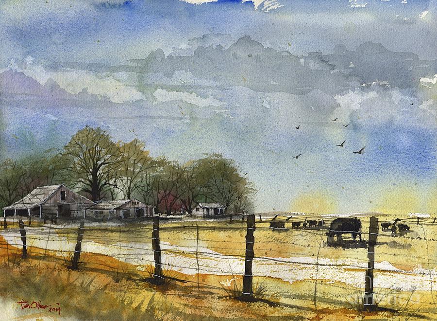 Terry County Rancho Painting by Tim Oliver