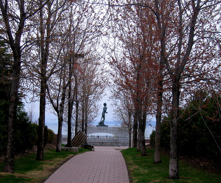 Terry Fox Monument Photograph by Betty-Anne McDonald