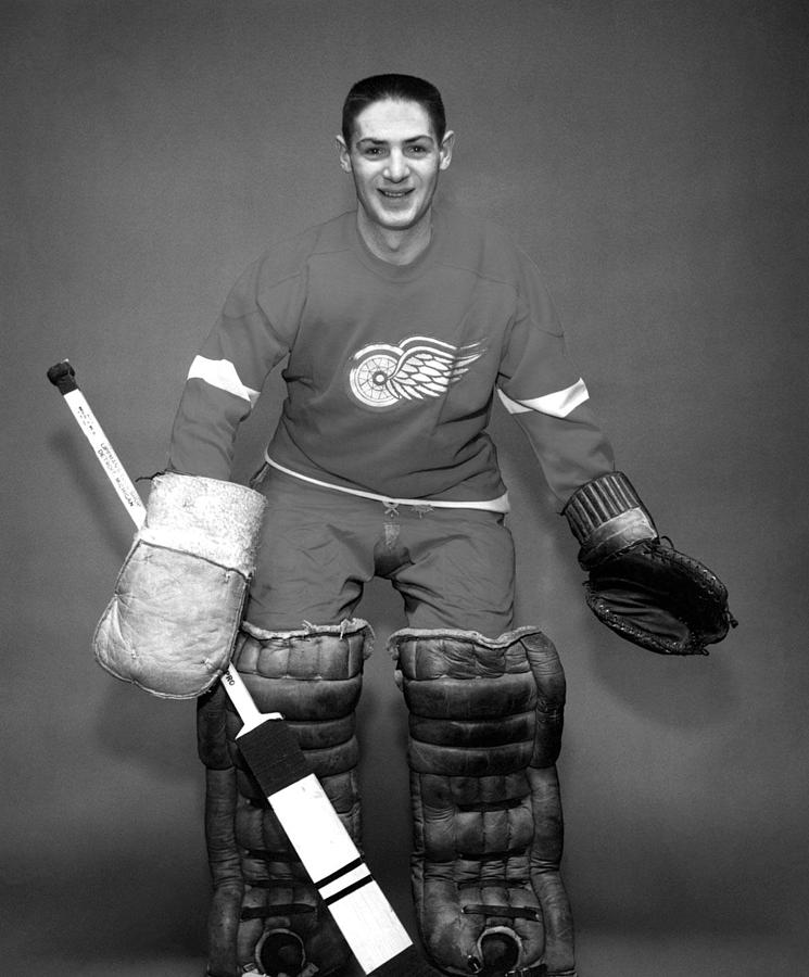Terry Sawchuk Portrait Poster Photograph by Gianfranco Weiss