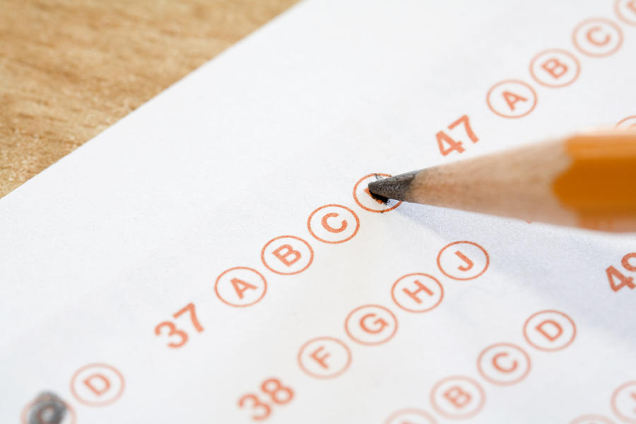 Test Answer Sheet Photograph by Dougall_Photography