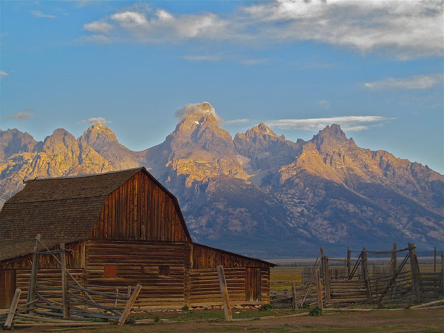 Teton Barn Photograph by David Ross - Fine Art America