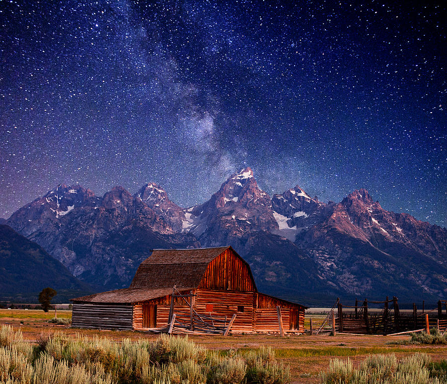 Teton Nights Photograph by Darren White Teton Nights Photograph by Darren White