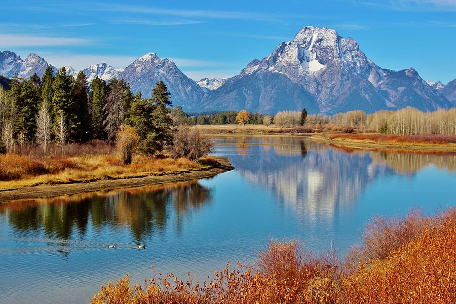 Teton Tranquility Photograph by Benjamin Yeager