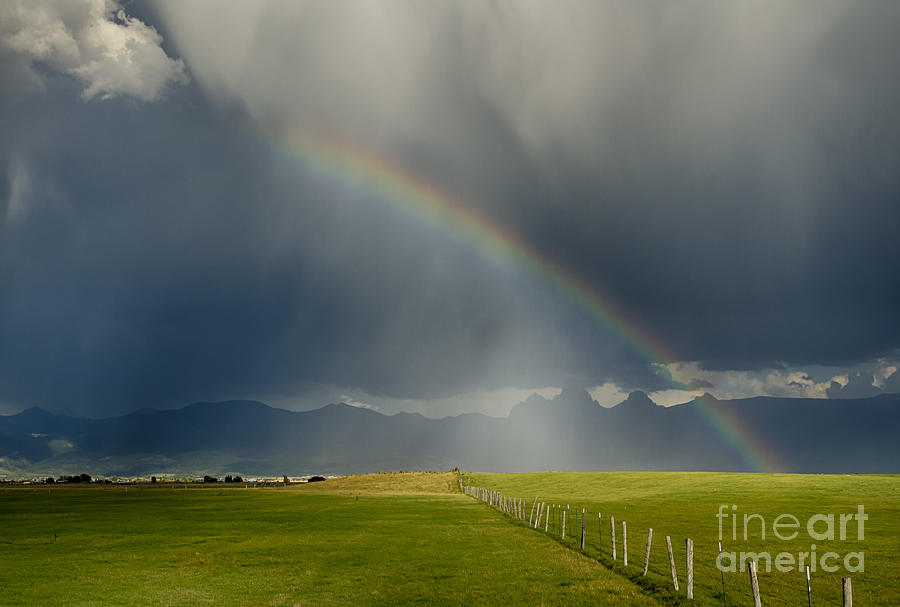 Teton Rainbow Photograph by Idaho Scenic Images Linda Lantzy