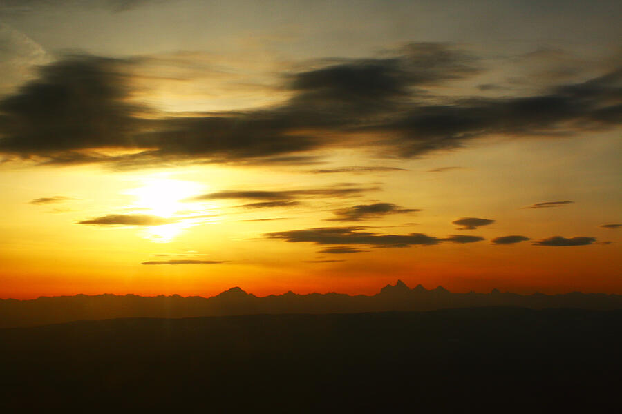 Teton Sunrise Photograph by Jon Emery