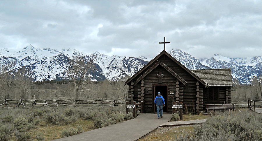 Tetons Chapel of the Transfiguration Photograph by Michele Myers