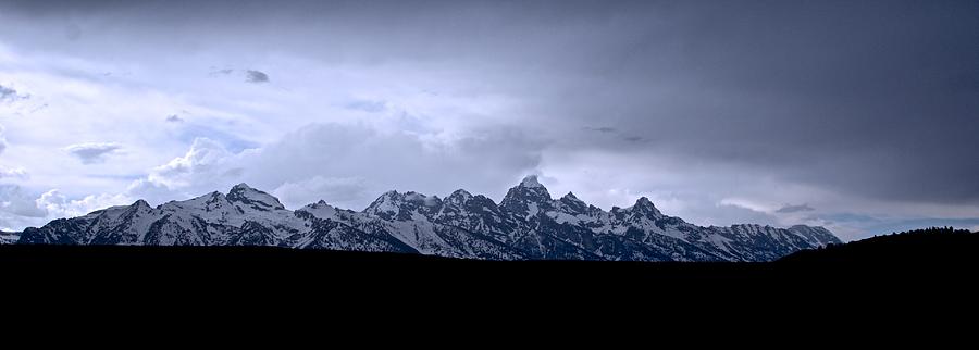 Tetons From The Gros Ventre Photograph by Eric Tressler