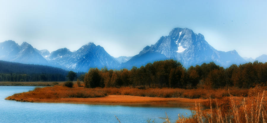 Tetons Indian Summer Photograph by Ron White