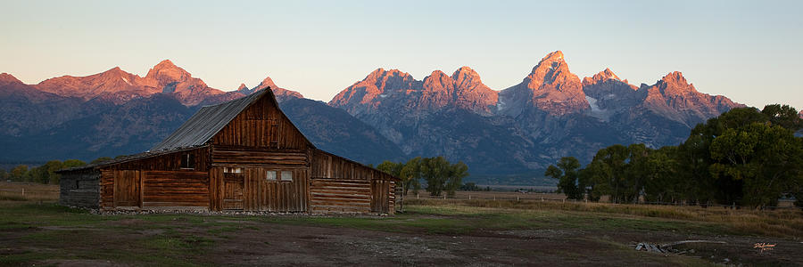 Tetons Sunrise Photograph by Don Anderson