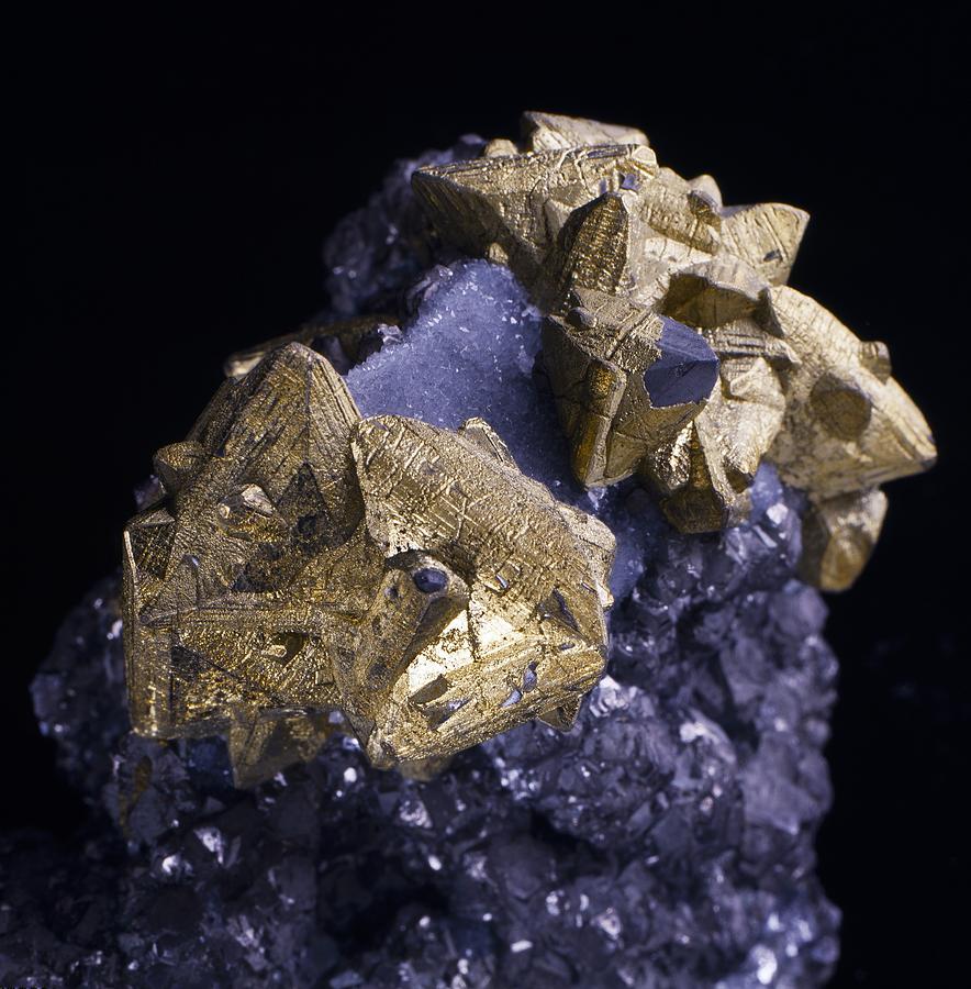 Tetrahedrite mineral specimen Photograph by Science Photo Library