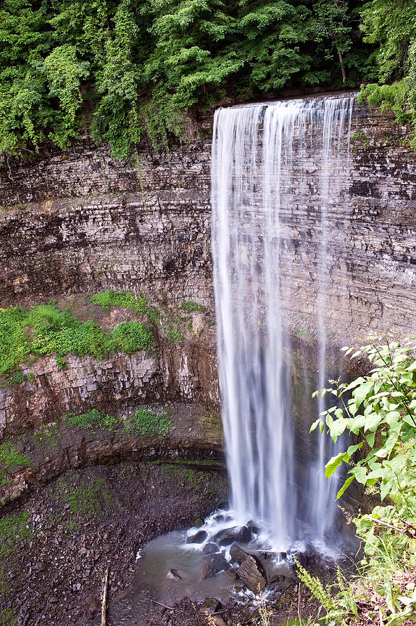 Tews Falls in Dundas Ontario Photograph by Marek Poplawski