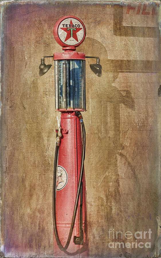 Texaco Gas Pump Photograph by Betty LaRue