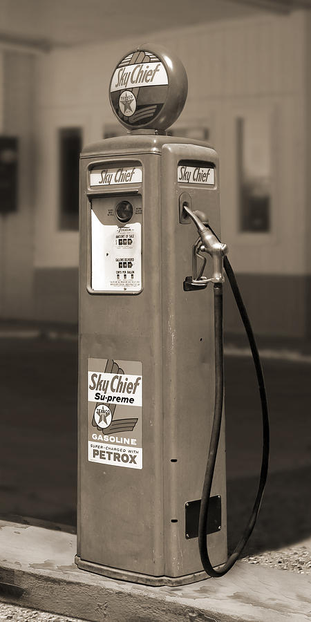 Tokheim Gas Pump 2 Photograph by Mike McGlothlen