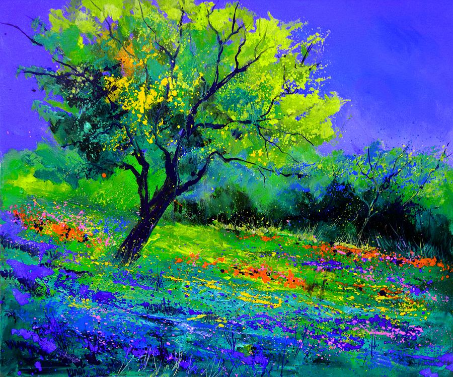 Landscape Painting - Texan oak 764110 by Pol Ledent