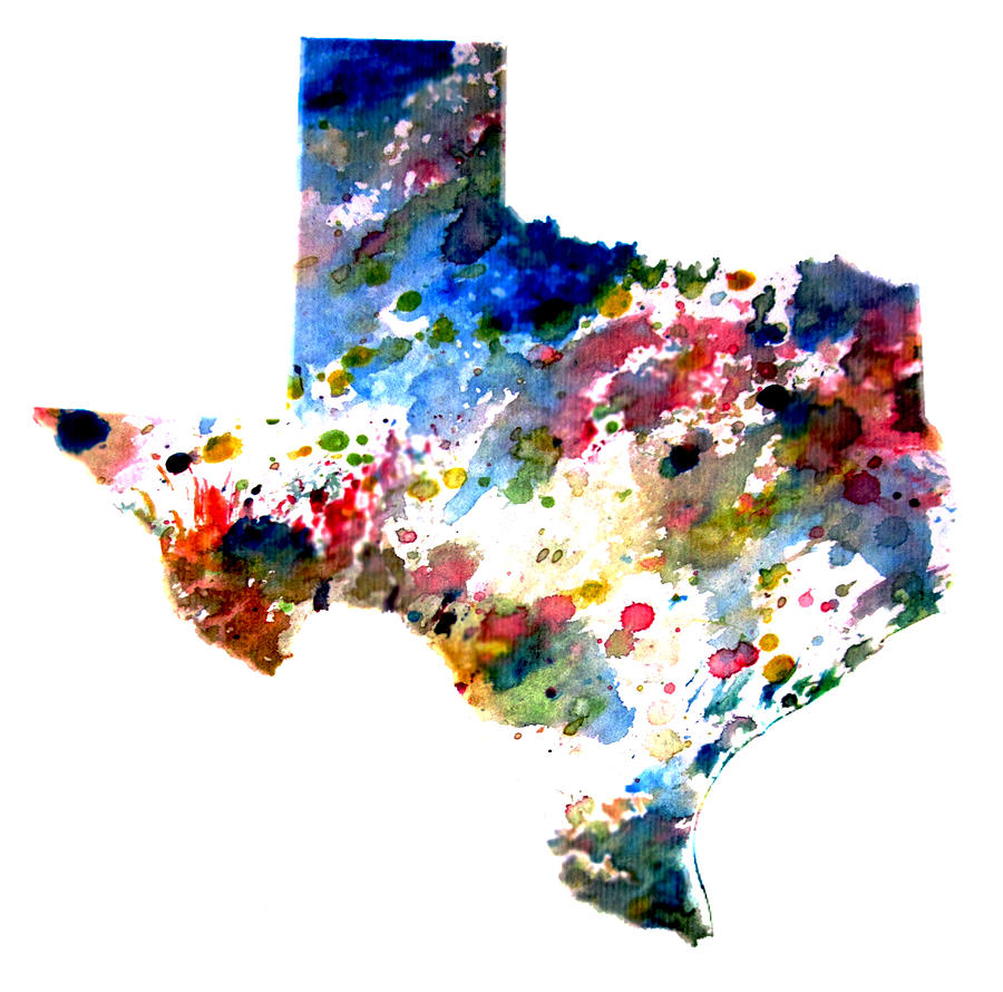 Texas Digital Art by Brian Reaves