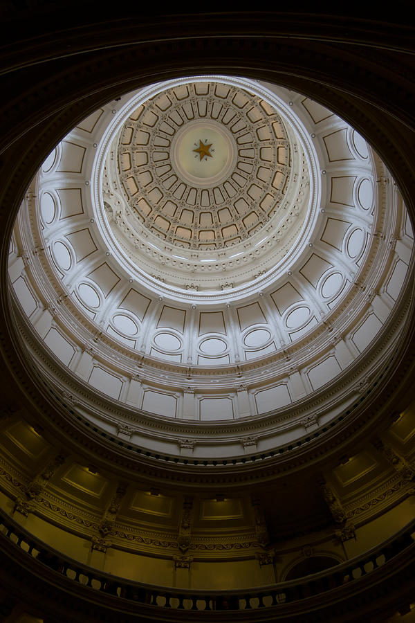 Texas Capitol Dome Photograph by Ed Gleichman