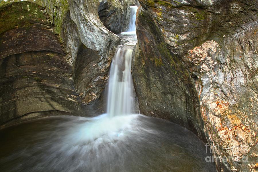 Texas Falls Punchbowl In Vermont Photograph by Adam Jewell