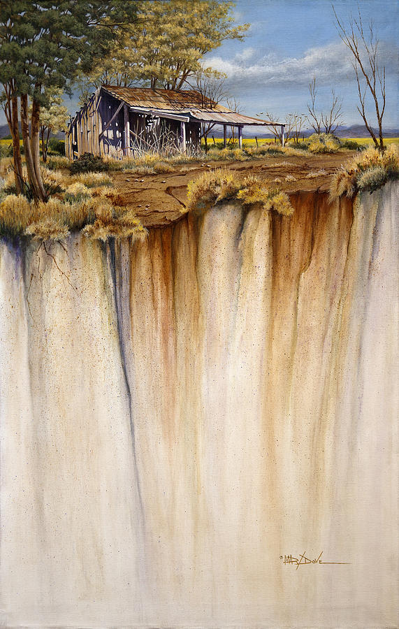 Texas High Country Overlook Painting by Mary Dove