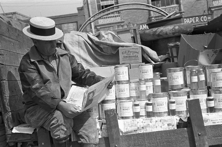 Texas Honey Vendor, 1939 Photograph by Granger Fine Art America