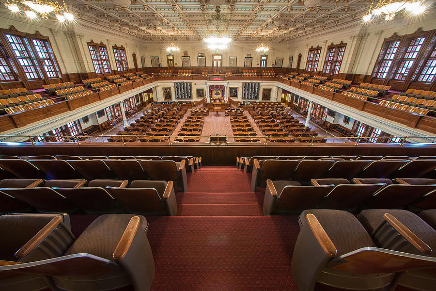 Texas House From The Gallery Photograph by David Downs