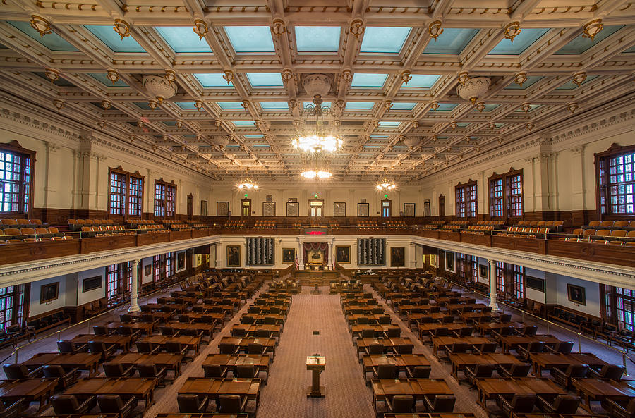Texas House of Representatives Photograph by David Downs