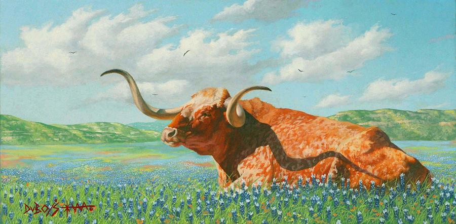 Texas Painting by Howard Dubois