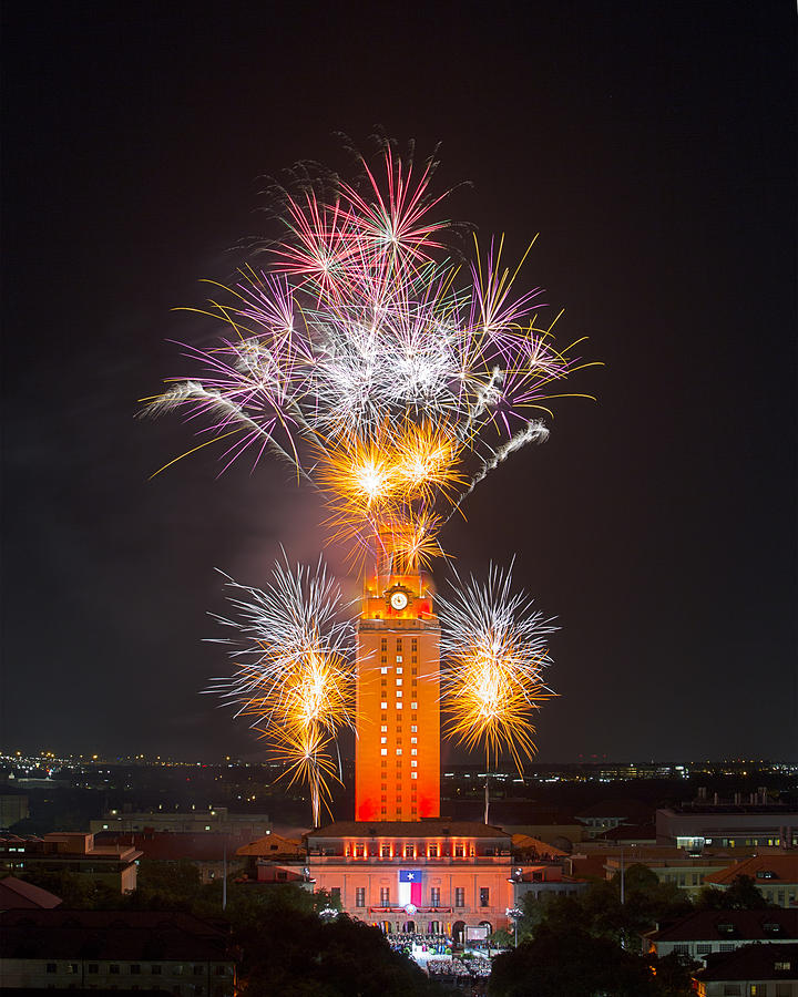 Texas Images - The University Of Texas Graduation 2014 3 Photograph