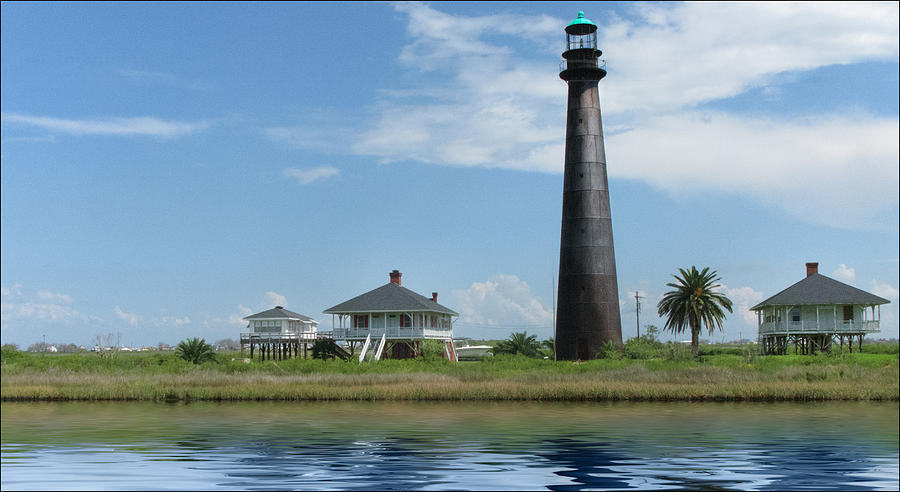 Texas Lighthouse Photograph by Cecil Fuselier