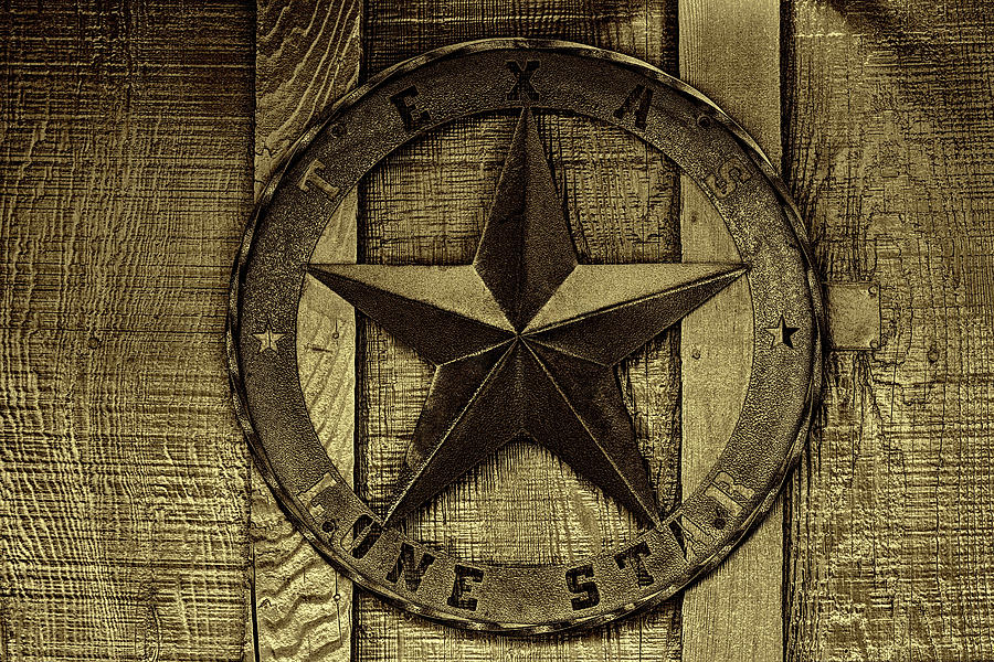 Texas Lone Star Photograph by Jonathan Davison - Fine Art America