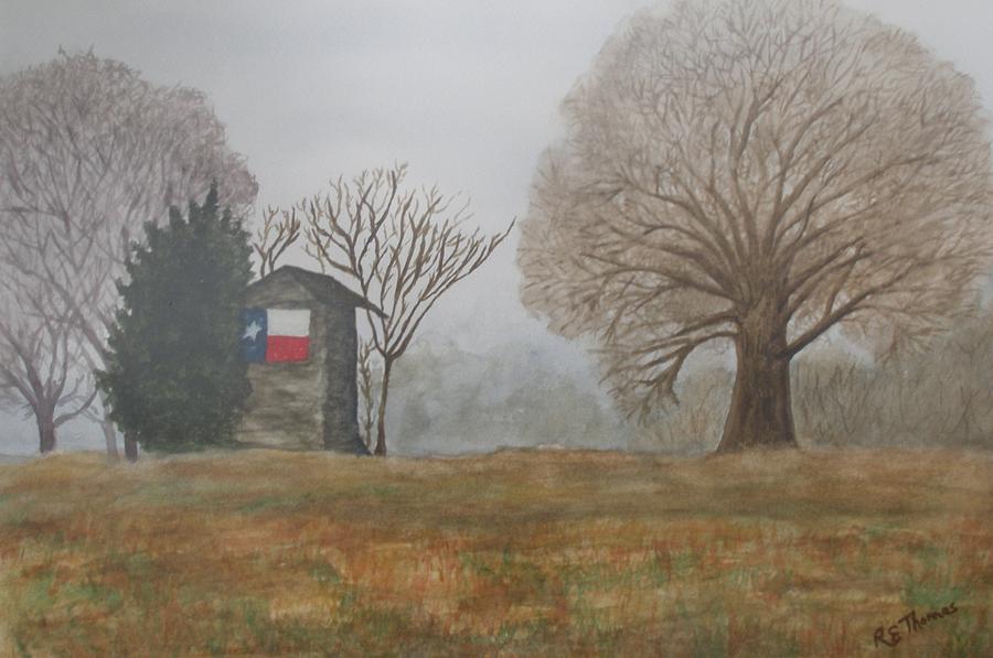 Winter Painting - Texas Our Texas by RE   Ruth Thomas
