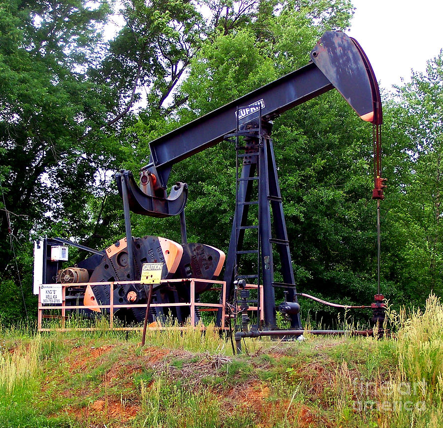 Texas Pumpjack Photograph by Kathy  White