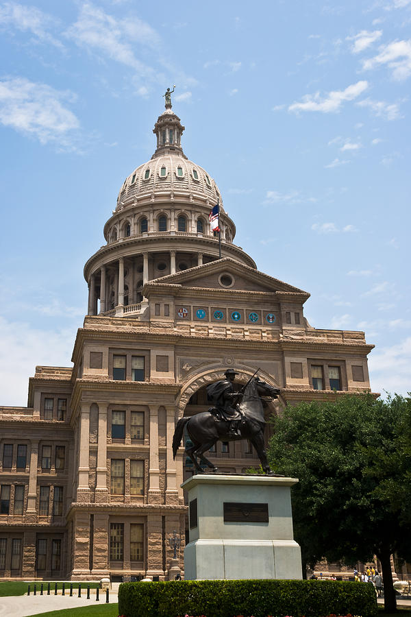 Texas Ranger at the Texas Capitol Photograph by Ed Gleichman