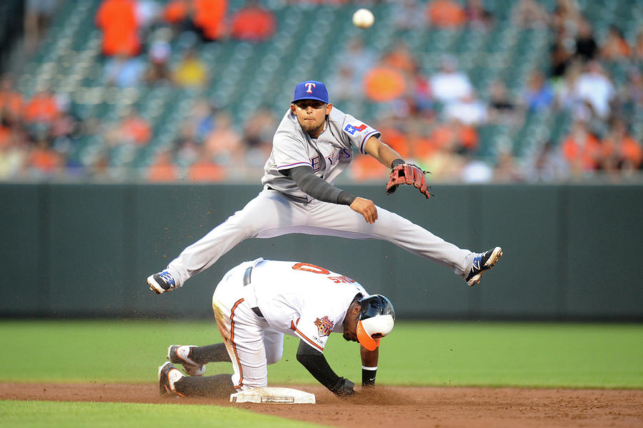 Texas Rangers V Baltimore Orioles Photograph by Mitchell Layton Texas Rangers V Baltimore Orioles Photograph by Mitchell Layton