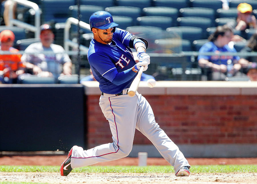 Texas Rangers V New York Mets Photograph by Jim Mcisaac Texas Rangers V New York Mets Photograph by Jim Mcisaac