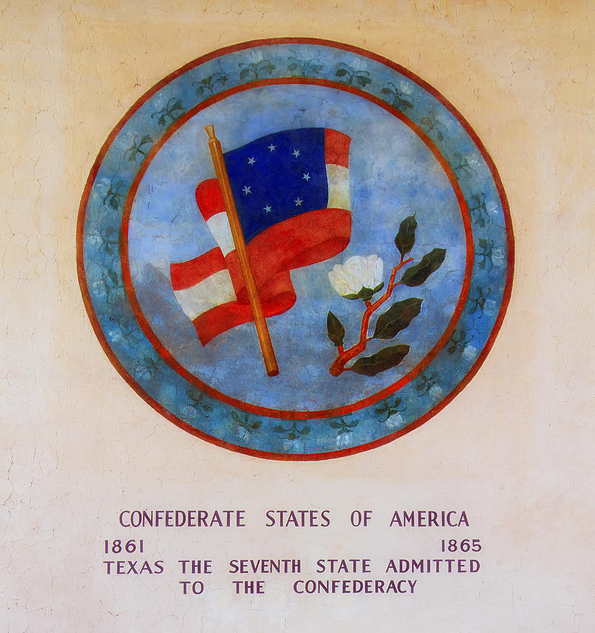 Dallas Photograph - Texas - Seventh State Admitted to the Confederacy by Mountain Dreams