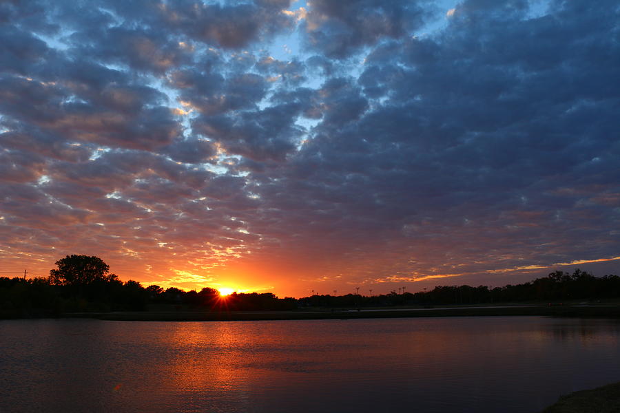 Sunset Photograph - Texas Sky by David Bouchard