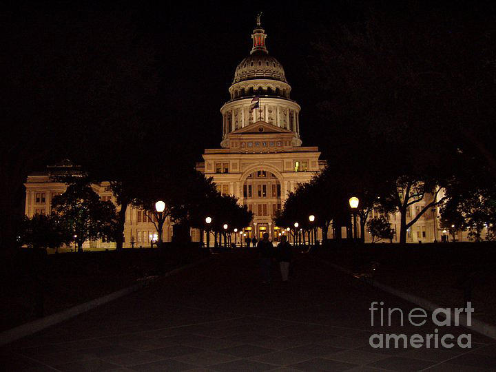 Texas State Capital Photograph by John Telfer