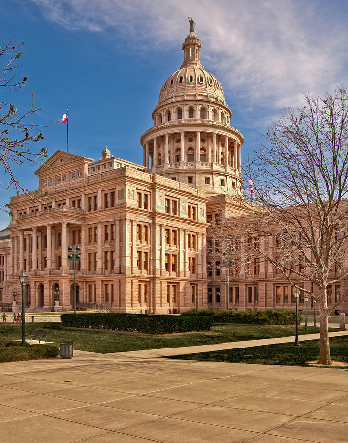Texas State Capitol Building Photograph by David and Carol Kelly