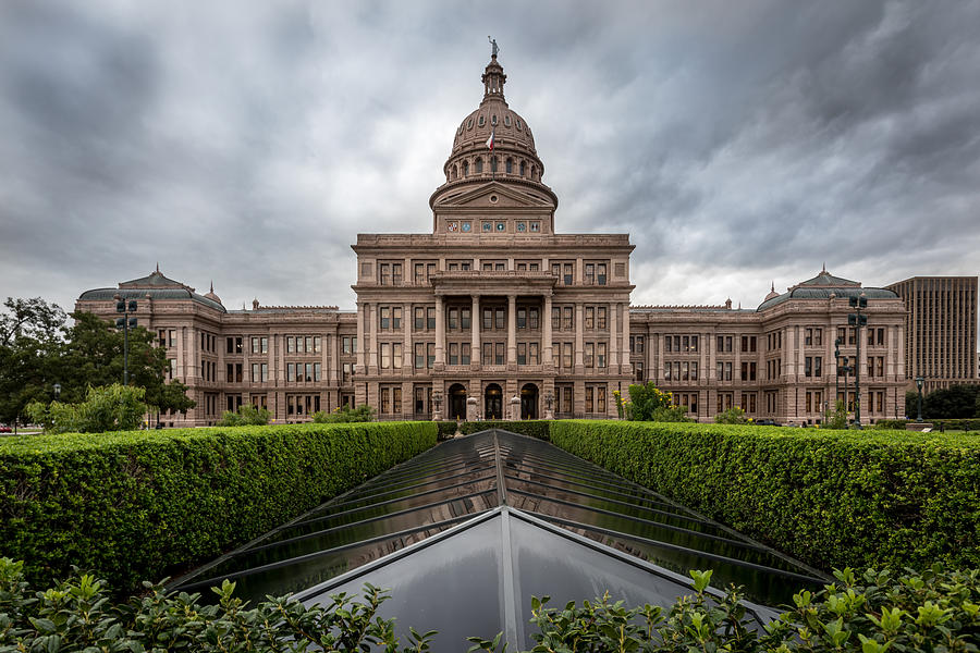 Texas State Capitol Building in Austin Photograph by Onfokus
