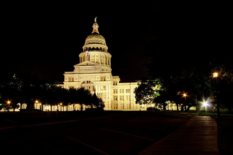 Texas State Capitol Photograph by Dave Files